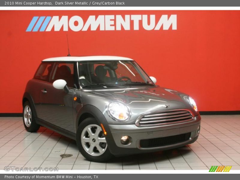 Dark Silver Metallic / Grey/Carbon Black 2010 Mini Cooper Hardtop