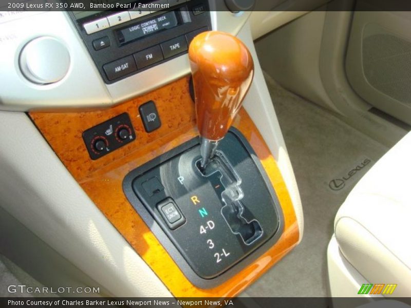 Bamboo Pearl / Parchment 2009 Lexus RX 350 AWD