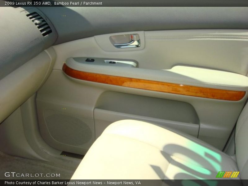 Bamboo Pearl / Parchment 2009 Lexus RX 350 AWD