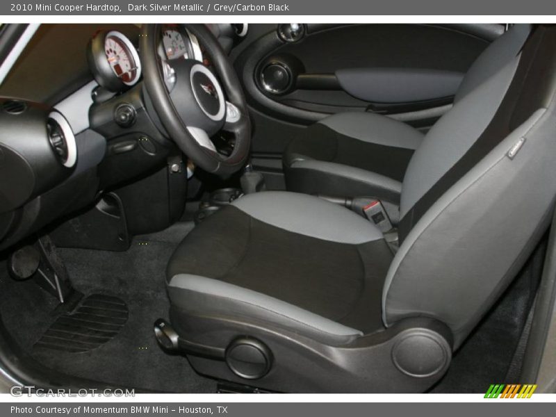 Dark Silver Metallic / Grey/Carbon Black 2010 Mini Cooper Hardtop