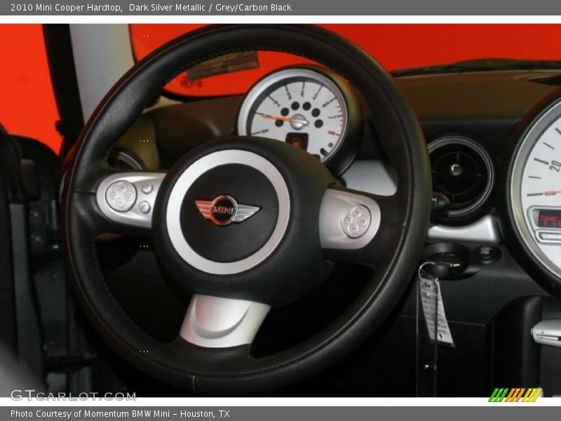 Dark Silver Metallic / Grey/Carbon Black 2010 Mini Cooper Hardtop