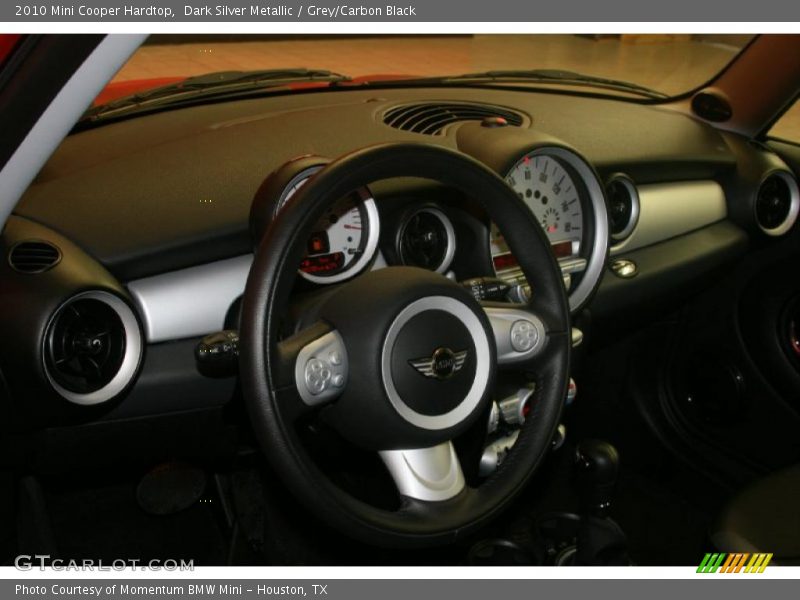 Dark Silver Metallic / Grey/Carbon Black 2010 Mini Cooper Hardtop