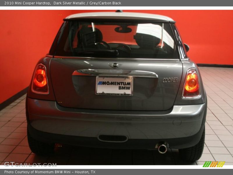 Dark Silver Metallic / Grey/Carbon Black 2010 Mini Cooper Hardtop