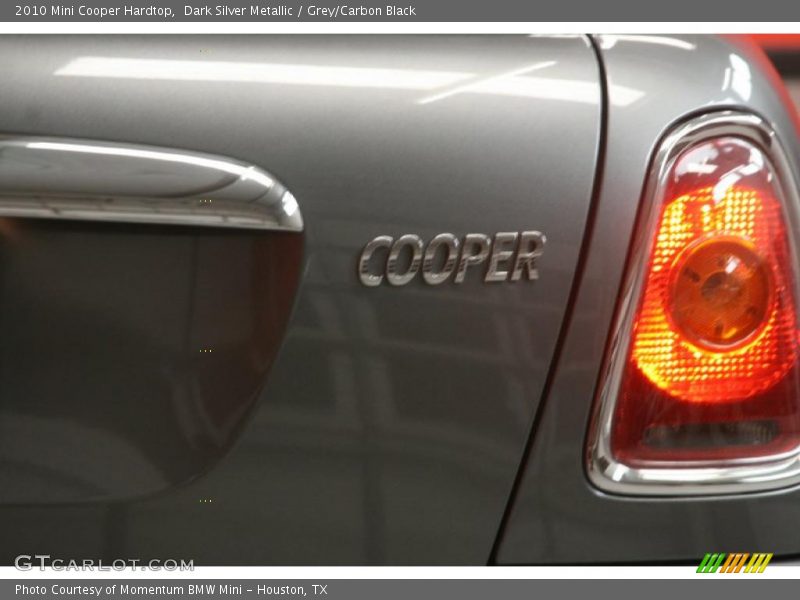 Dark Silver Metallic / Grey/Carbon Black 2010 Mini Cooper Hardtop