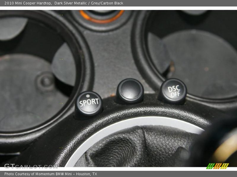 Dark Silver Metallic / Grey/Carbon Black 2010 Mini Cooper Hardtop