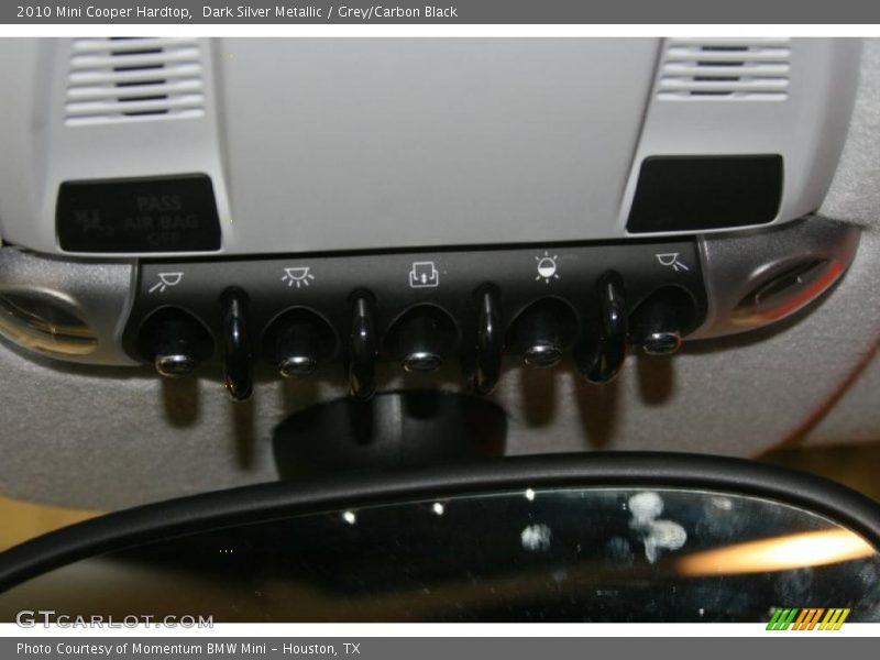 Dark Silver Metallic / Grey/Carbon Black 2010 Mini Cooper Hardtop