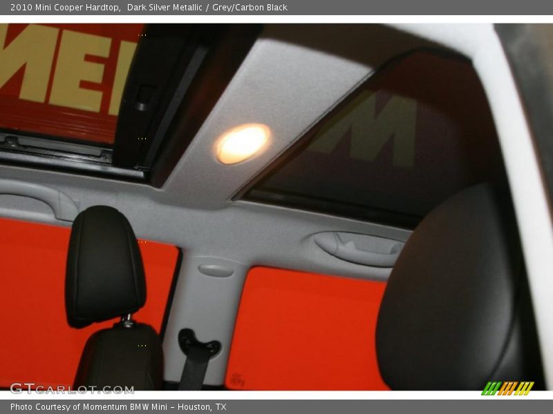 Dark Silver Metallic / Grey/Carbon Black 2010 Mini Cooper Hardtop