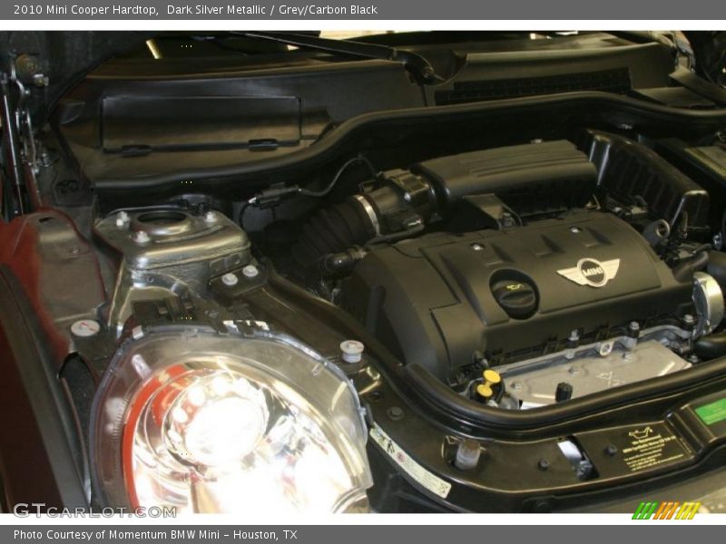 Dark Silver Metallic / Grey/Carbon Black 2010 Mini Cooper Hardtop