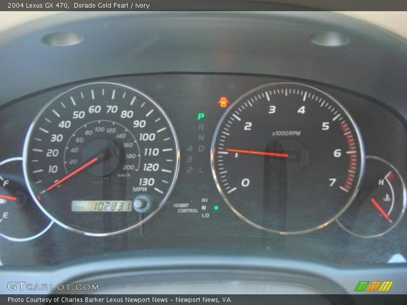 Dorado Gold Pearl / Ivory 2004 Lexus GX 470