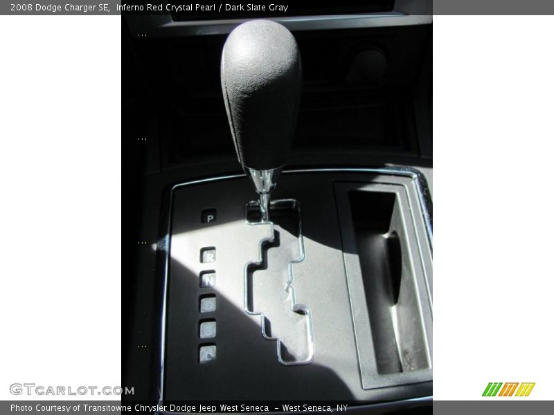 Inferno Red Crystal Pearl / Dark Slate Gray 2008 Dodge Charger SE