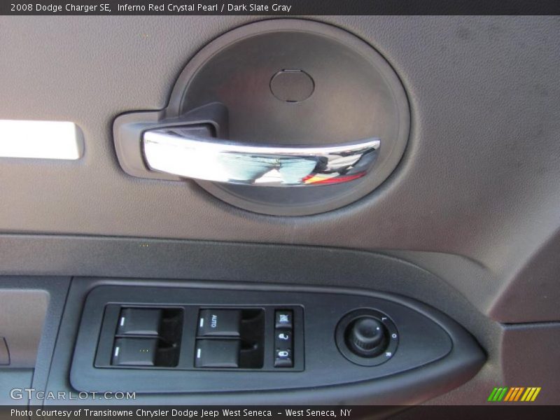 Inferno Red Crystal Pearl / Dark Slate Gray 2008 Dodge Charger SE