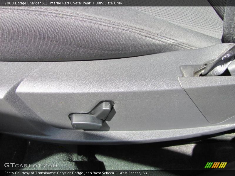 Inferno Red Crystal Pearl / Dark Slate Gray 2008 Dodge Charger SE