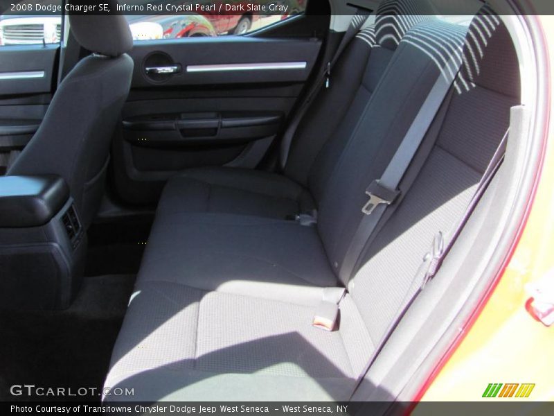 Inferno Red Crystal Pearl / Dark Slate Gray 2008 Dodge Charger SE