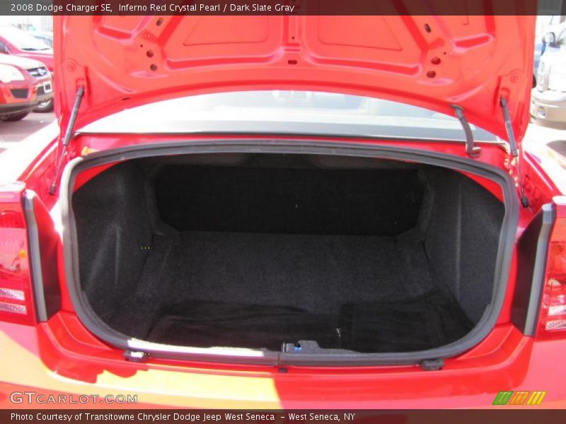 Inferno Red Crystal Pearl / Dark Slate Gray 2008 Dodge Charger SE