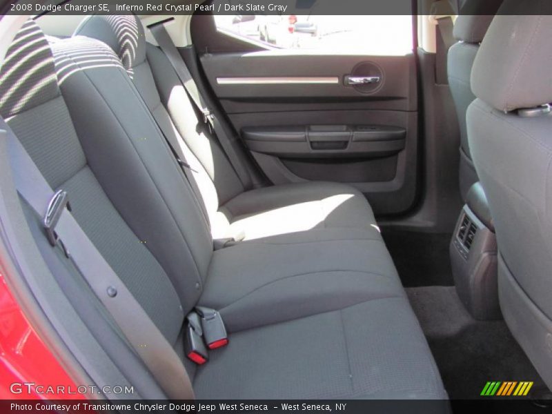 Inferno Red Crystal Pearl / Dark Slate Gray 2008 Dodge Charger SE