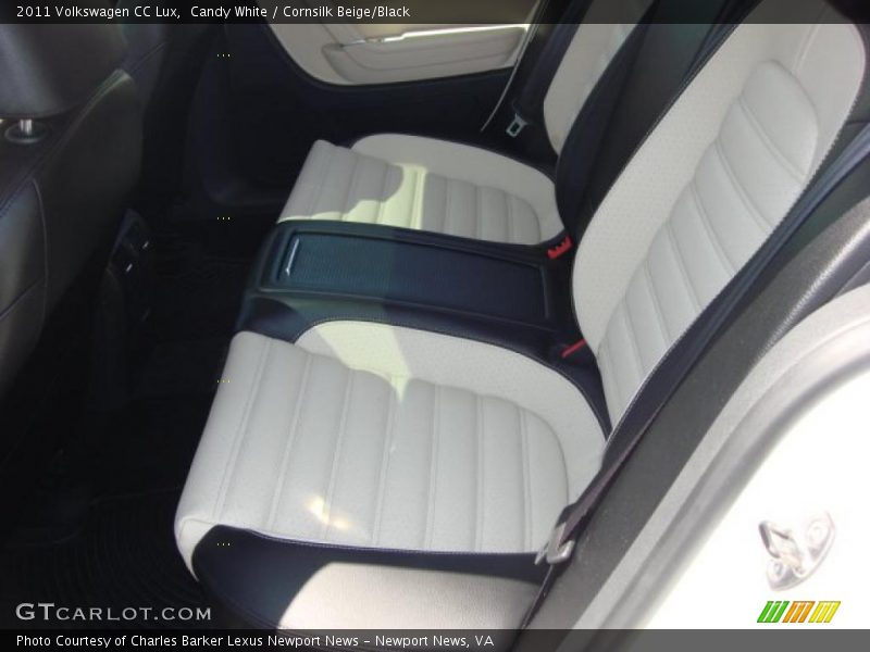 Candy White / Cornsilk Beige/Black 2011 Volkswagen CC Lux