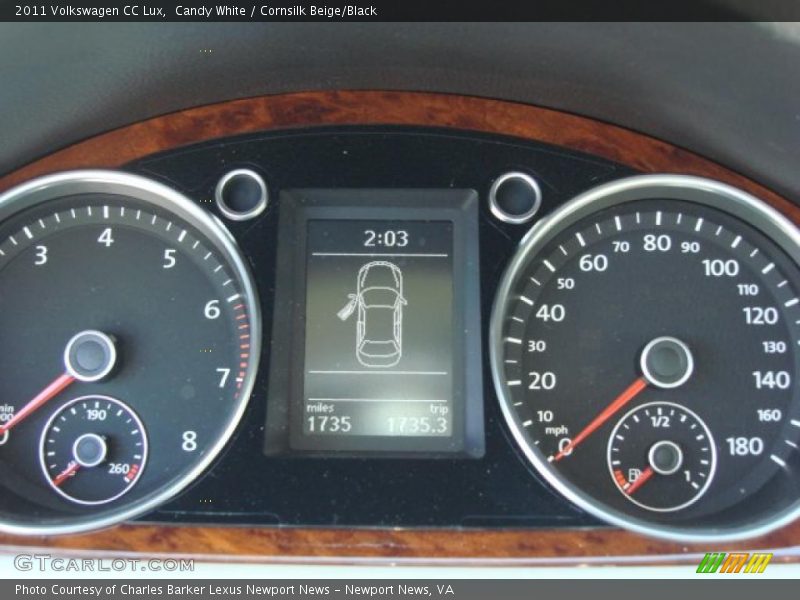 Candy White / Cornsilk Beige/Black 2011 Volkswagen CC Lux
