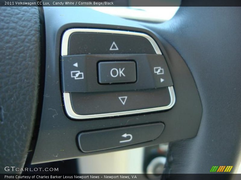 Controls of 2011 CC Lux