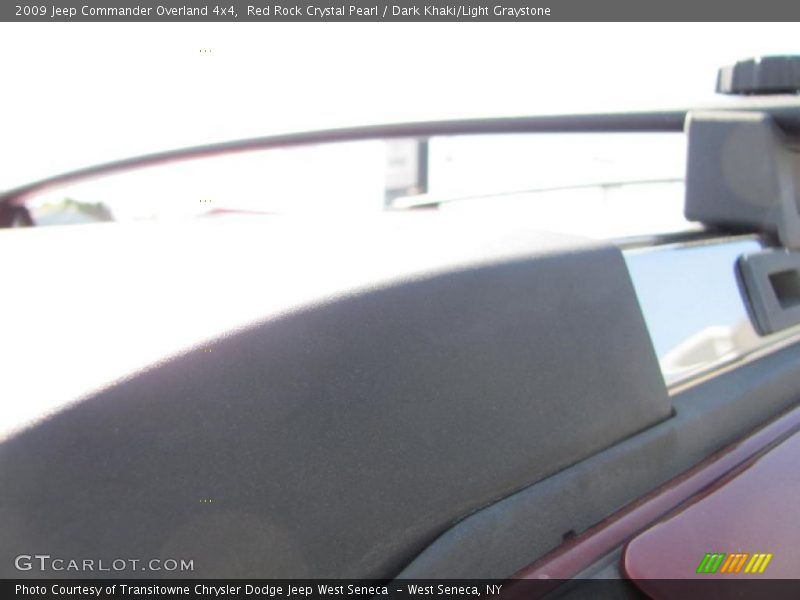 Red Rock Crystal Pearl / Dark Khaki/Light Graystone 2009 Jeep Commander Overland 4x4