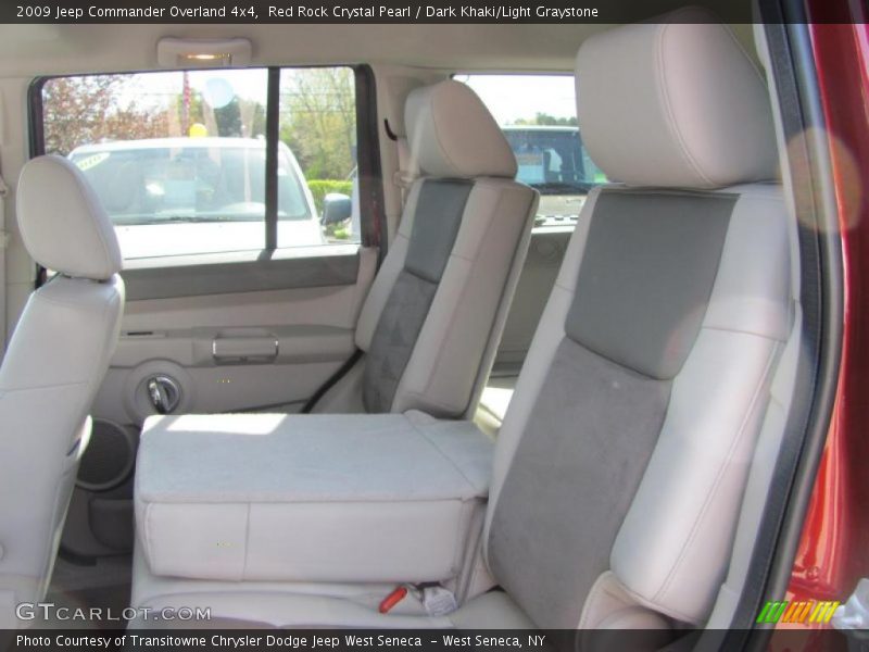 Red Rock Crystal Pearl / Dark Khaki/Light Graystone 2009 Jeep Commander Overland 4x4