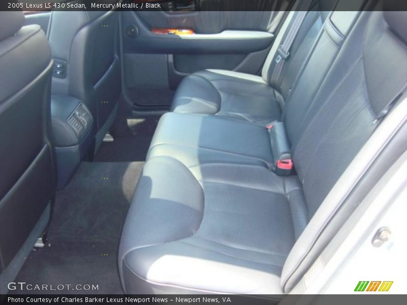 Mercury Metallic / Black 2005 Lexus LS 430 Sedan