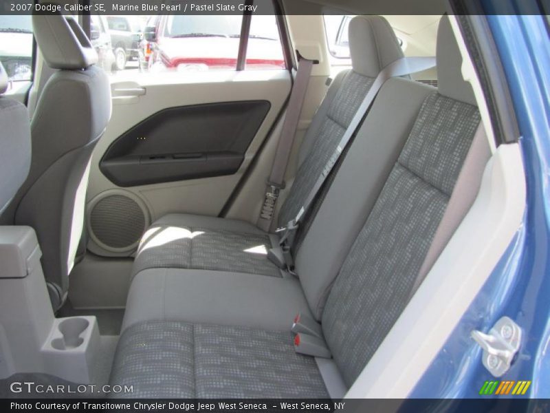 Marine Blue Pearl / Pastel Slate Gray 2007 Dodge Caliber SE