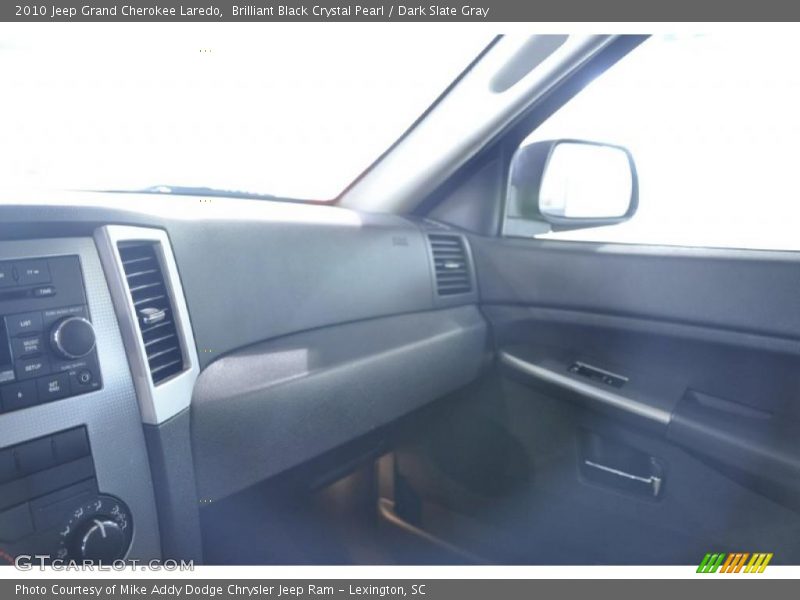 Brilliant Black Crystal Pearl / Dark Slate Gray 2010 Jeep Grand Cherokee Laredo