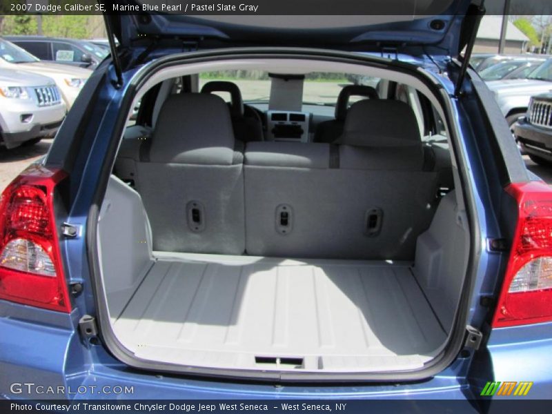 Marine Blue Pearl / Pastel Slate Gray 2007 Dodge Caliber SE