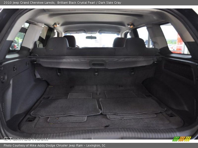 Brilliant Black Crystal Pearl / Dark Slate Gray 2010 Jeep Grand Cherokee Laredo