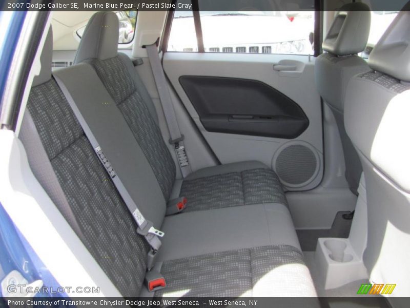 Marine Blue Pearl / Pastel Slate Gray 2007 Dodge Caliber SE