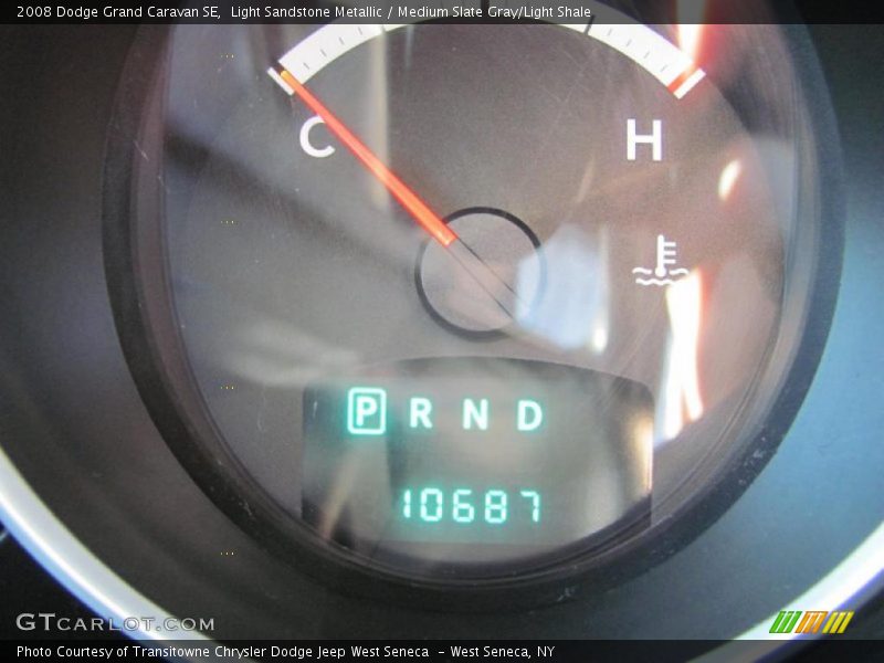 Light Sandstone Metallic / Medium Slate Gray/Light Shale 2008 Dodge Grand Caravan SE