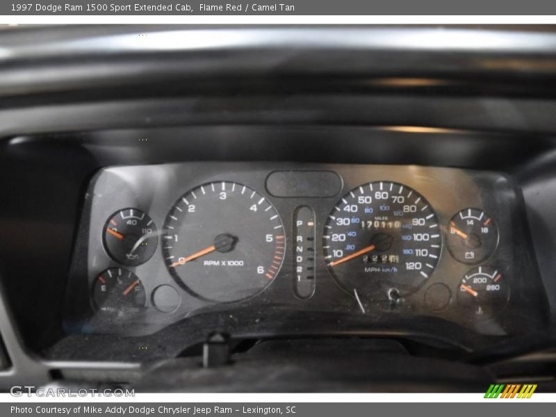  1997 Ram 1500 Sport Extended Cab Sport Extended Cab Gauges