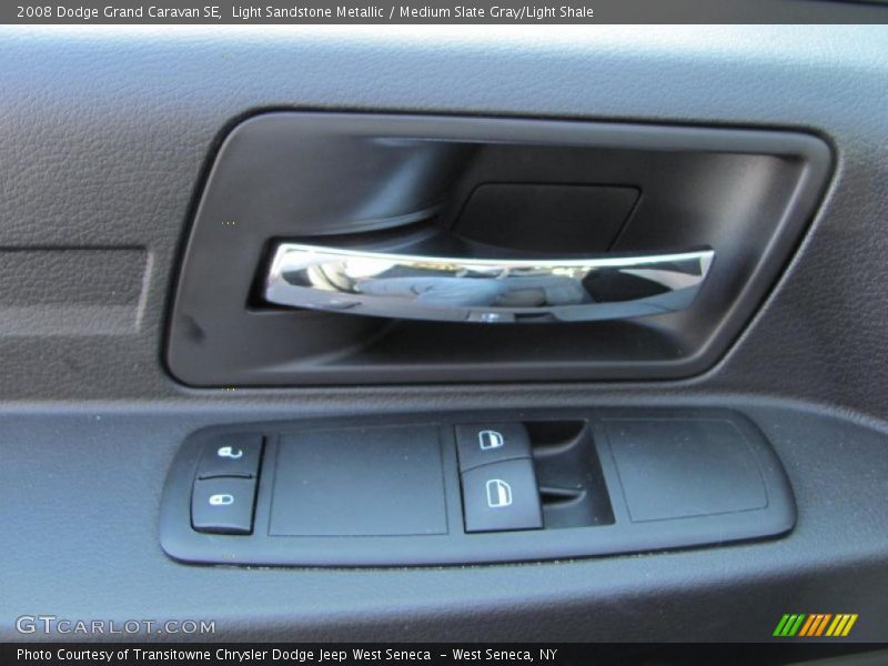 Light Sandstone Metallic / Medium Slate Gray/Light Shale 2008 Dodge Grand Caravan SE
