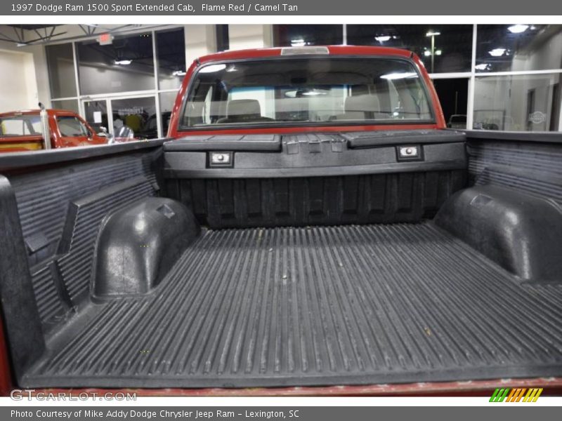 Flame Red / Camel Tan 1997 Dodge Ram 1500 Sport Extended Cab