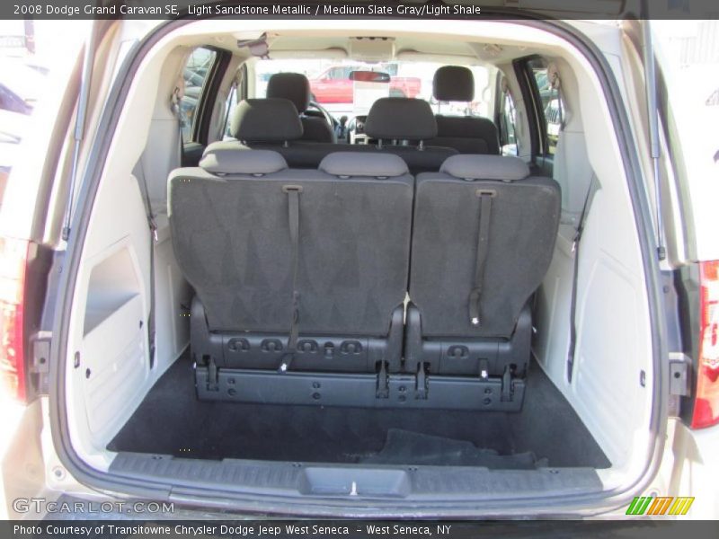 Light Sandstone Metallic / Medium Slate Gray/Light Shale 2008 Dodge Grand Caravan SE