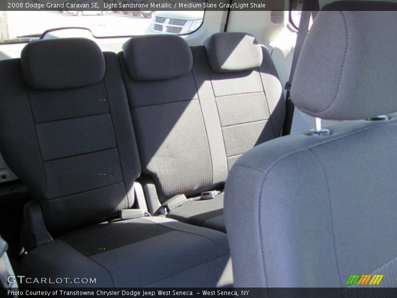 Light Sandstone Metallic / Medium Slate Gray/Light Shale 2008 Dodge Grand Caravan SE