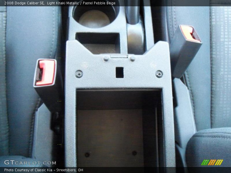 Light Khaki Metallic / Pastel Pebble Beige 2008 Dodge Caliber SE