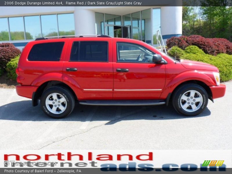 Flame Red / Dark Slate Gray/Light Slate Gray 2006 Dodge Durango Limited 4x4