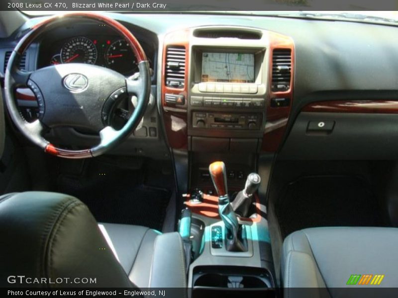 Blizzard White Pearl / Dark Gray 2008 Lexus GX 470
