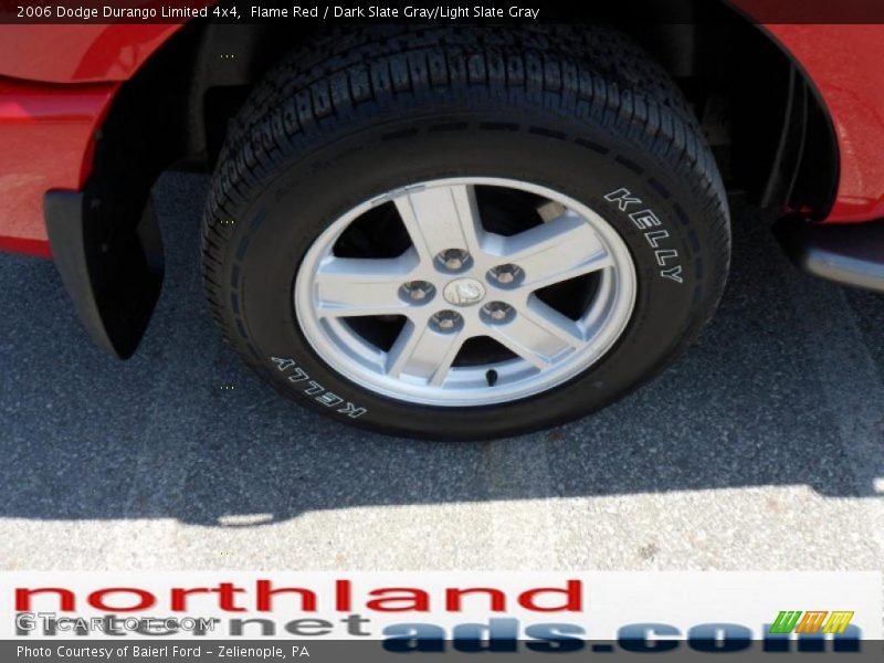 Flame Red / Dark Slate Gray/Light Slate Gray 2006 Dodge Durango Limited 4x4