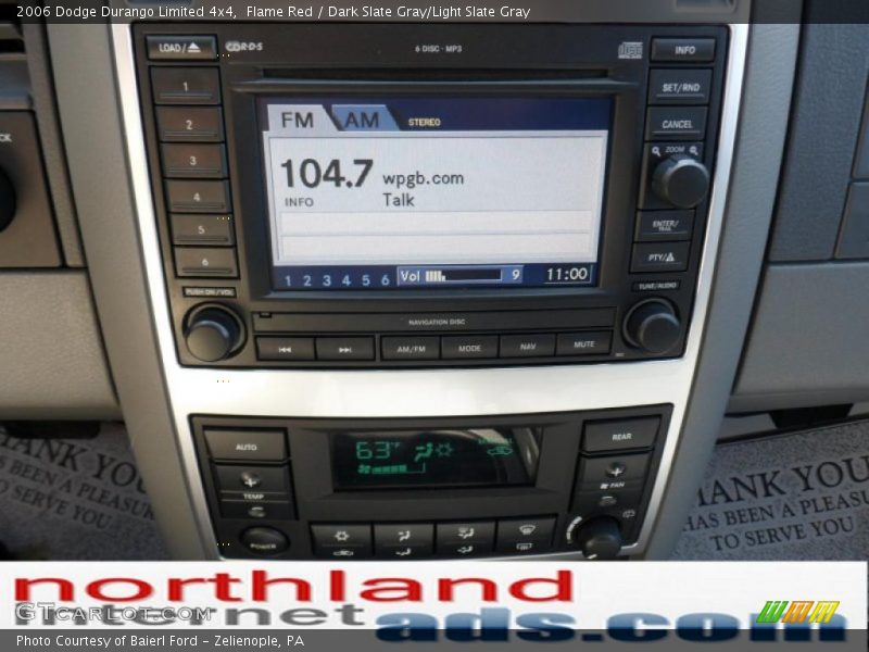 Flame Red / Dark Slate Gray/Light Slate Gray 2006 Dodge Durango Limited 4x4