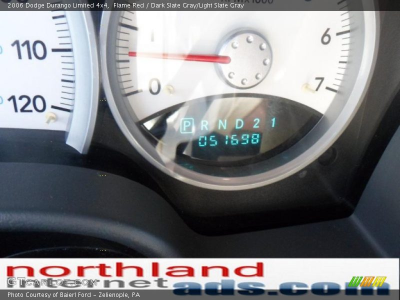 Flame Red / Dark Slate Gray/Light Slate Gray 2006 Dodge Durango Limited 4x4