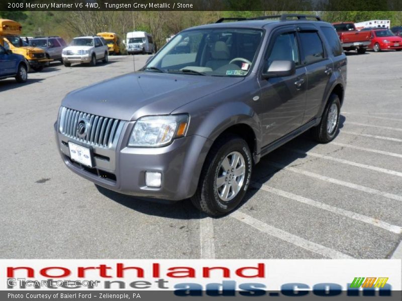 Tungsten Grey Metallic / Stone 2008 Mercury Mariner V6 4WD