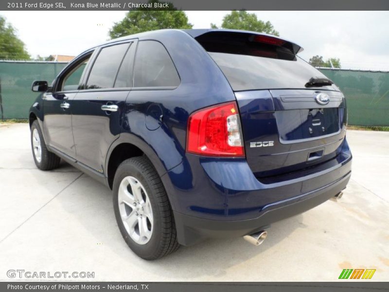  2011 Edge SEL Kona Blue Metallic