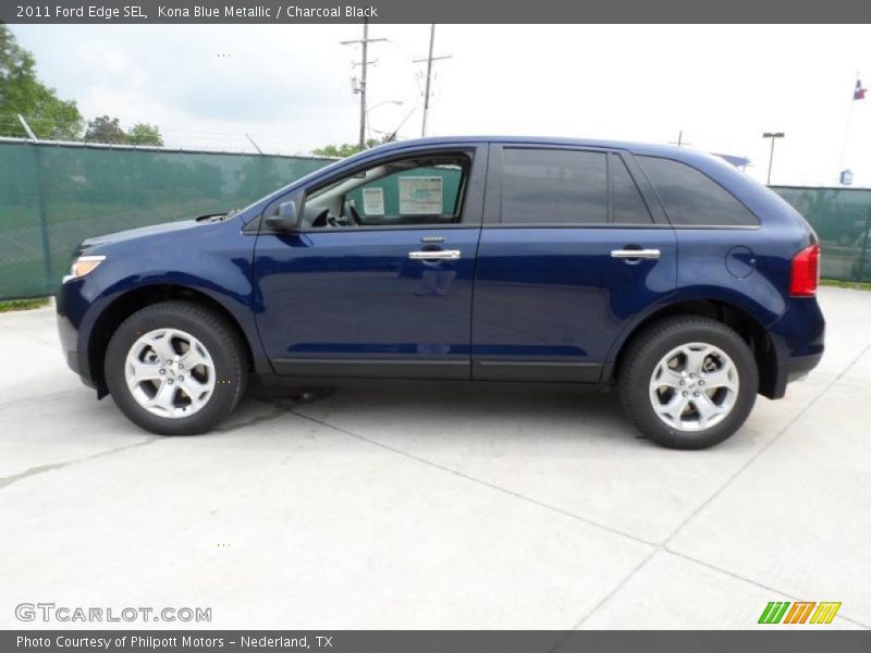  2011 Edge SEL Kona Blue Metallic