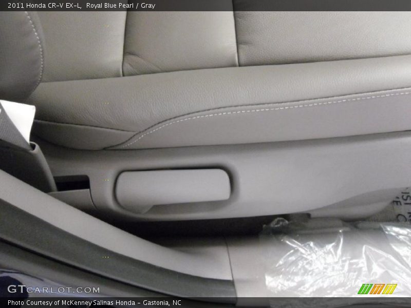 Royal Blue Pearl / Gray 2011 Honda CR-V EX-L