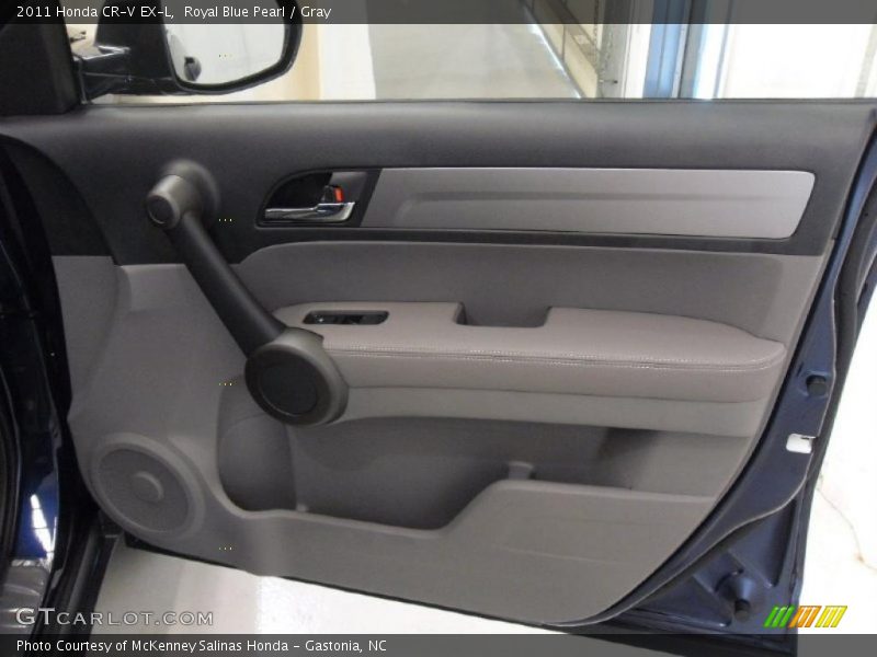 Royal Blue Pearl / Gray 2011 Honda CR-V EX-L