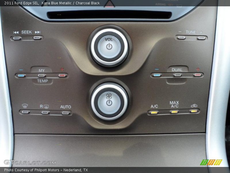 Controls of 2011 Edge SEL