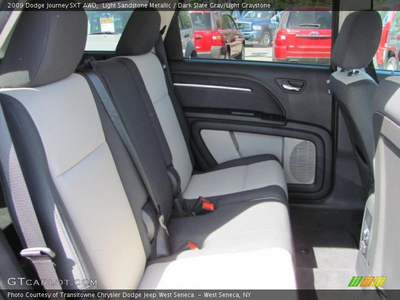 Light Sandstone Metallic / Dark Slate Gray/Light Graystone 2009 Dodge Journey SXT AWD