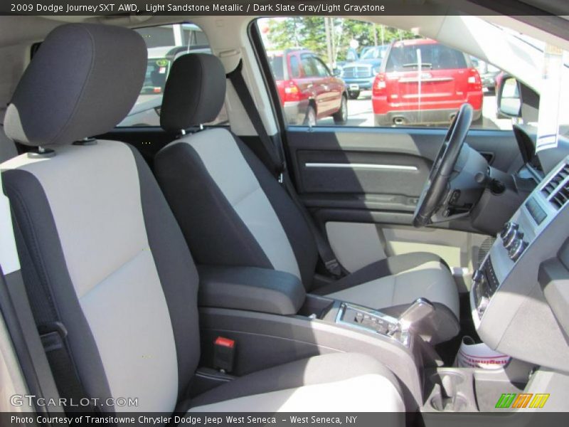 Light Sandstone Metallic / Dark Slate Gray/Light Graystone 2009 Dodge Journey SXT AWD